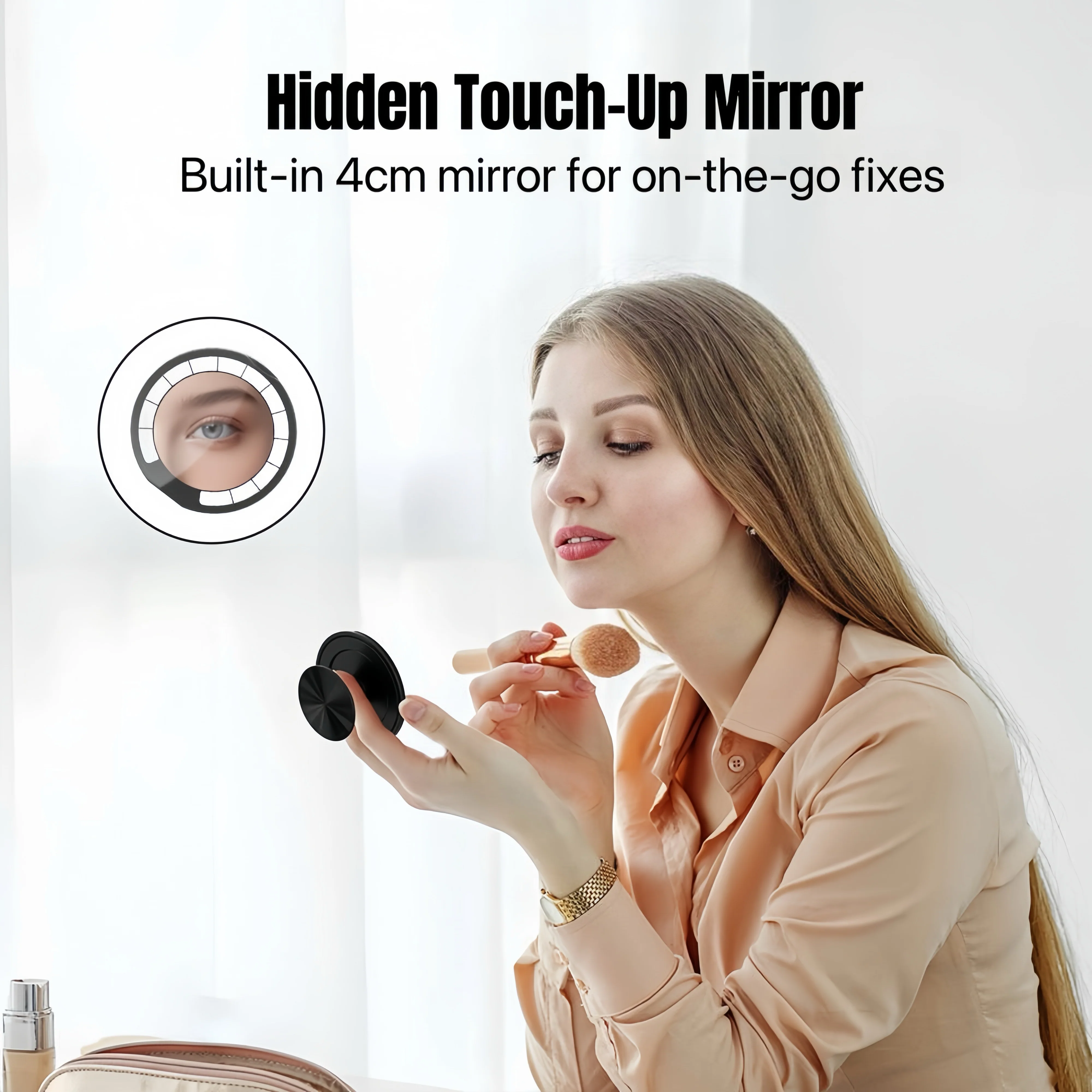[GOLD] MagGrip 360 Stand – Snap-On Grip, Stand & Mirror in One - Image 7