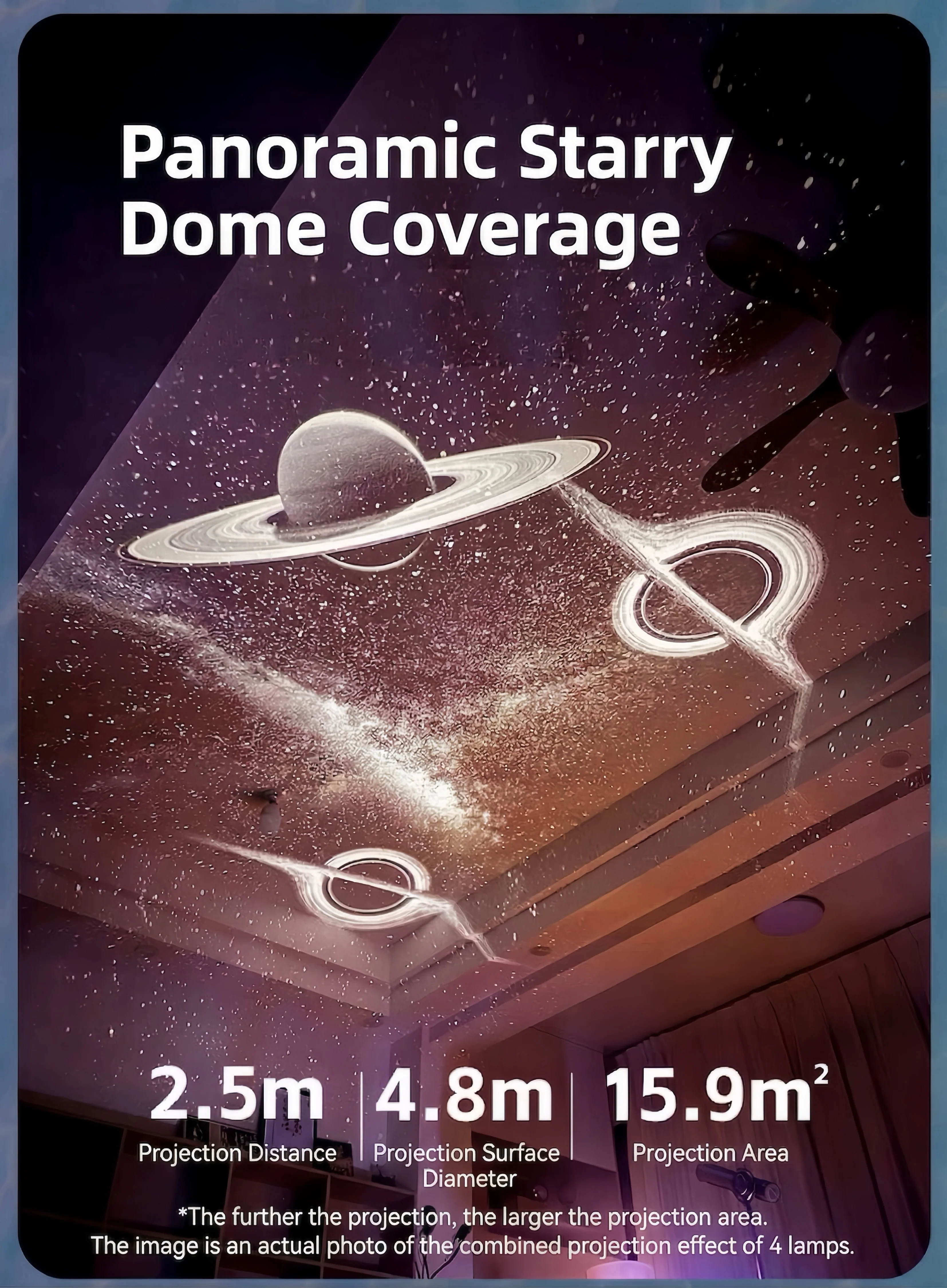 [GOLD] Mini Galaxy Projector - Image 3