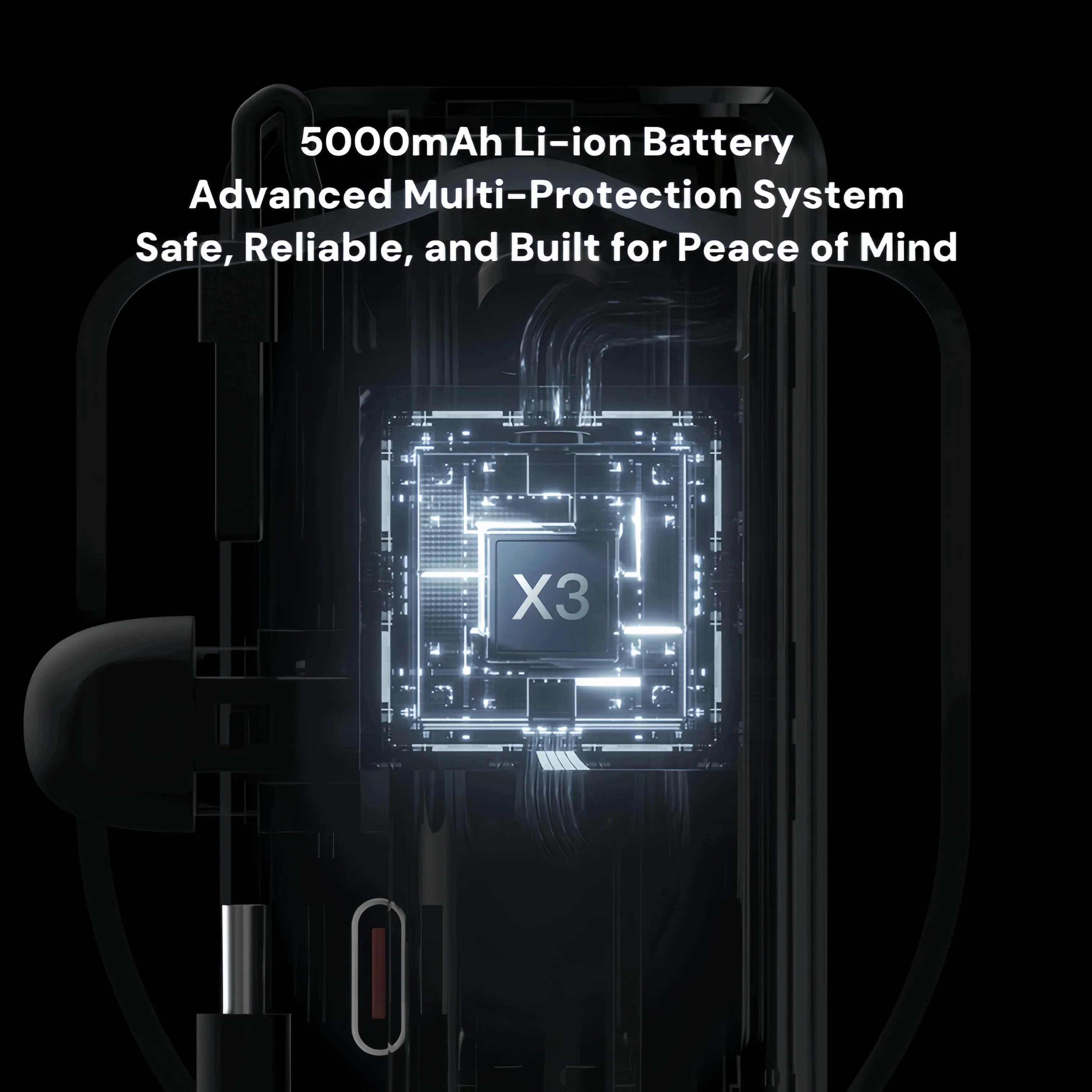 [GOLD] PowerCapsule 5000 — Ultra-Compact All-in-One Emergency Power Bank (Lightning / Type-C) - Image 5