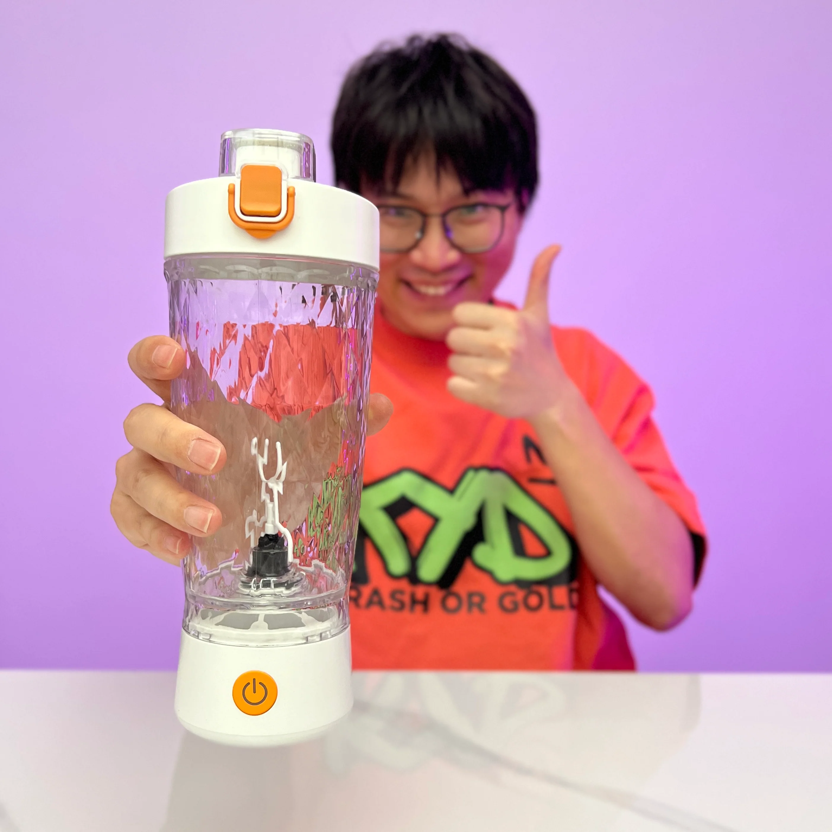 [GOLD] ProBlend One-Touch Shaker – Smooth Protein Mix Anywhere