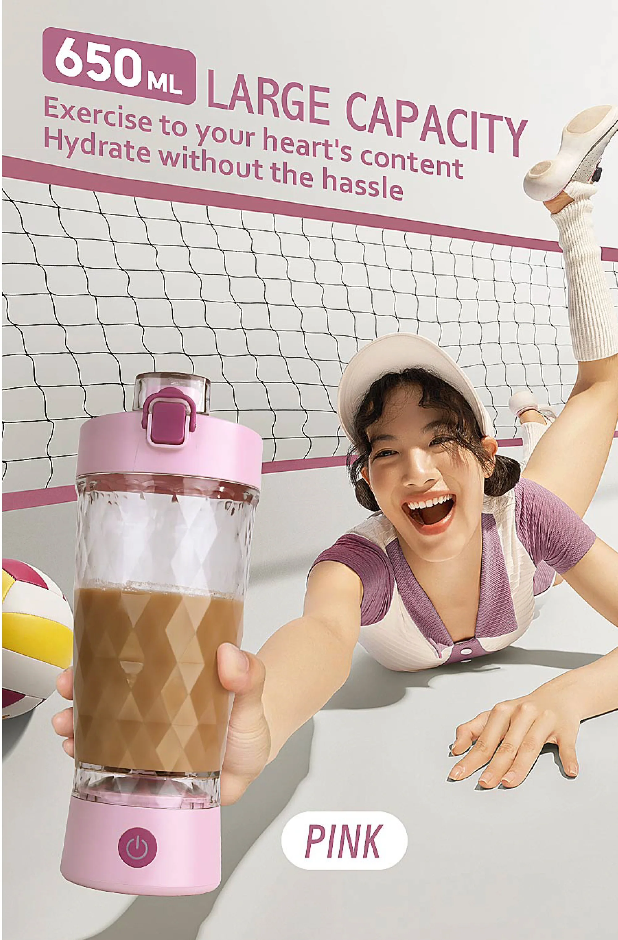 [GOLD] ProBlend One-Touch Shaker – Smooth Protein Mix Anywhere - Image 11