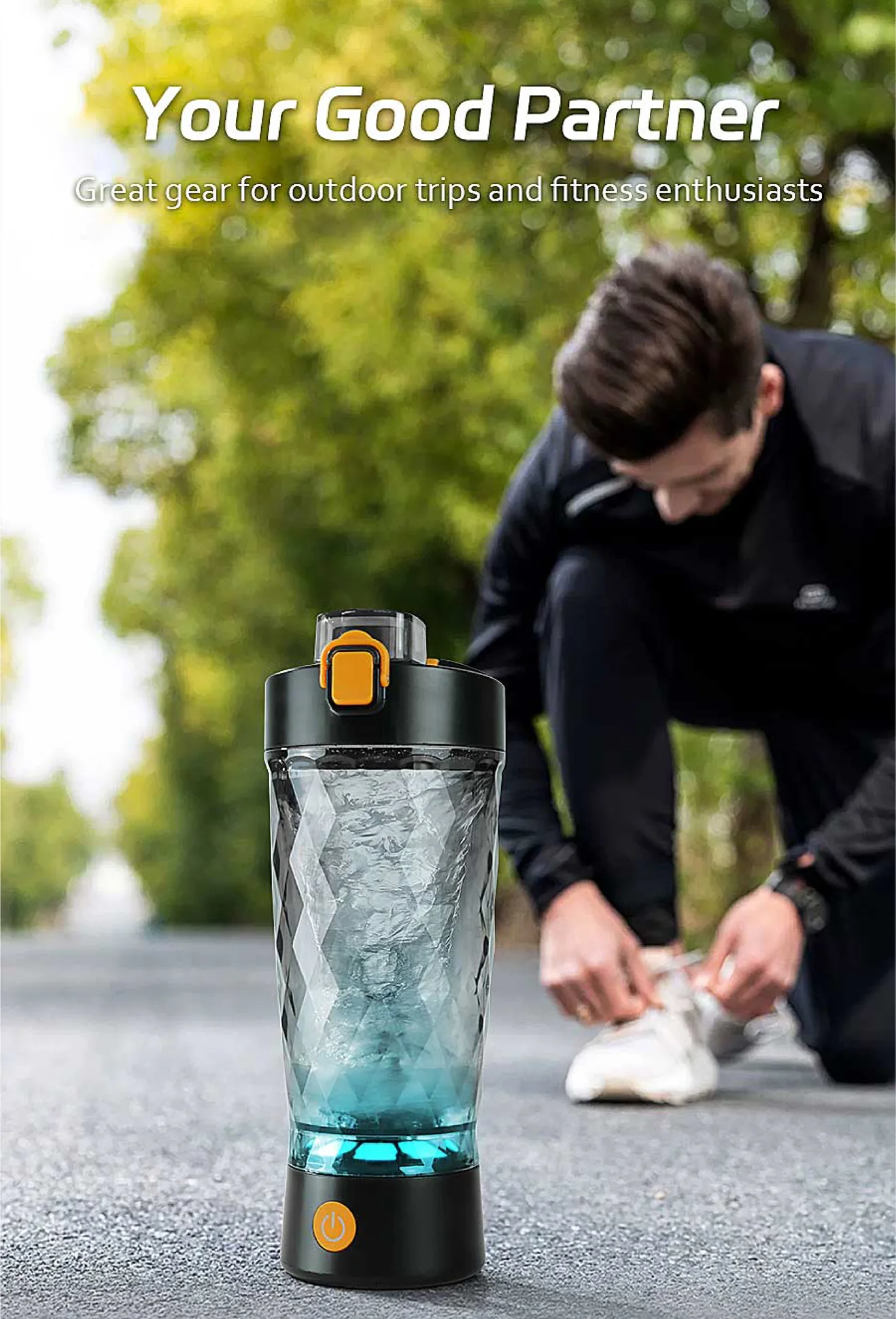 [GOLD] ProBlend One-Touch Shaker – Smooth Protein Mix Anywhere - Image 2