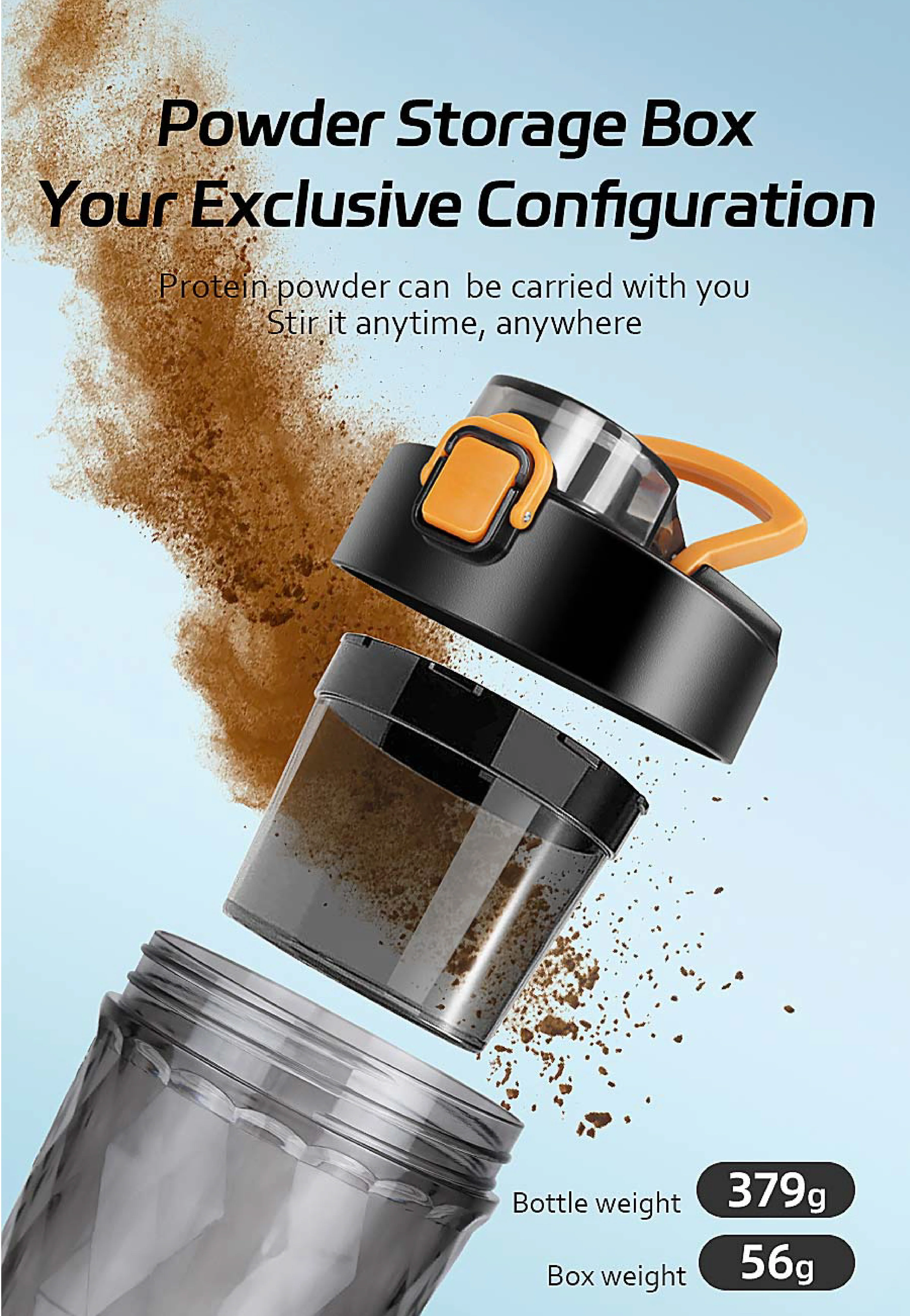 [GOLD] ProBlend One-Touch Shaker – Smooth Protein Mix Anywhere - Image 7