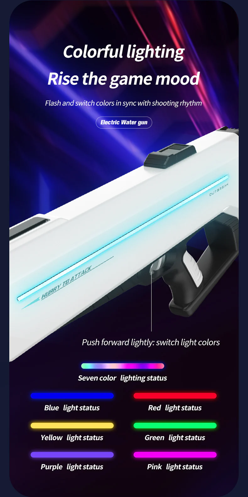 [GOLD] RapidJet Pro - Electric Pulse Water Gun - Image 5