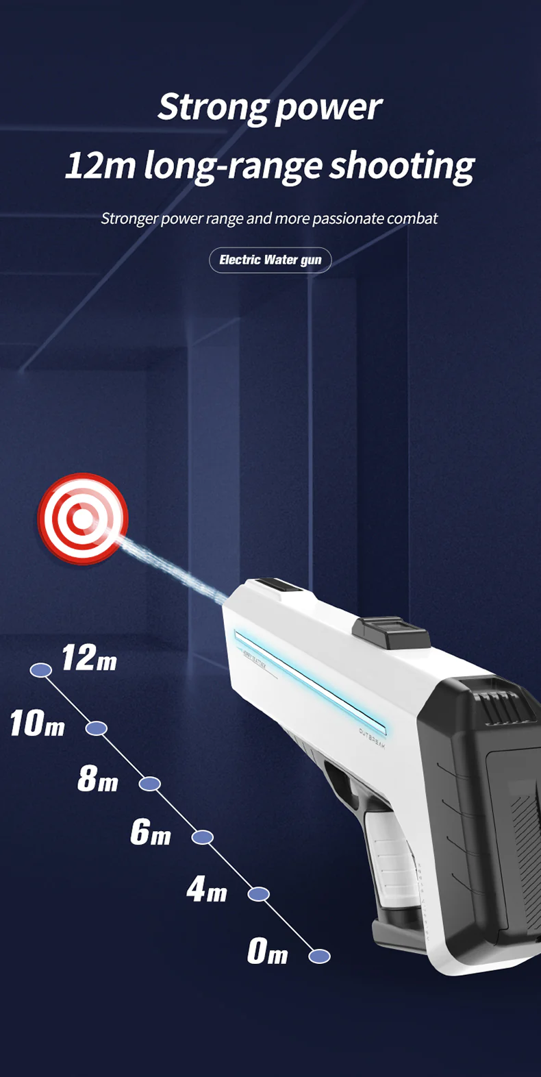 [GOLD] RapidJet Pro - Electric Pulse Water Gun - Image 6