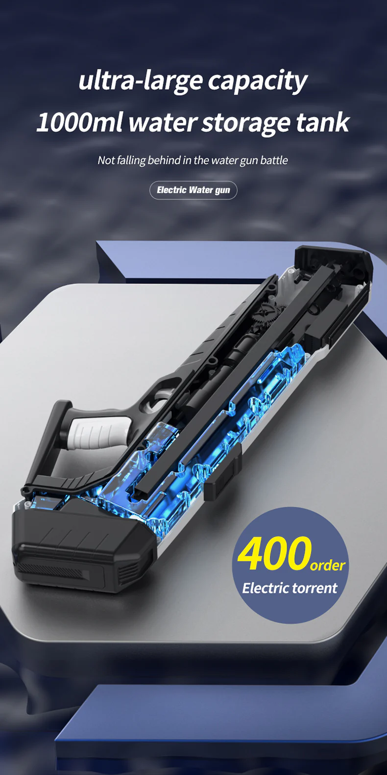 [GOLD] RapidJet Pro - Electric Pulse Water Gun - Image 7