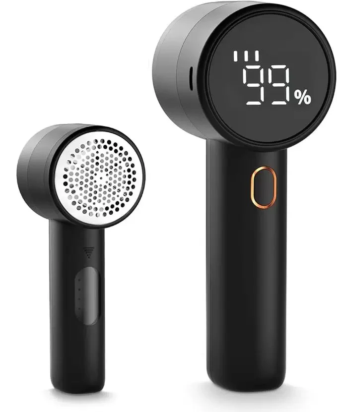 [GOLD] ReNewa – Rechargeable Fabric Shaver with LED Display - Image 2