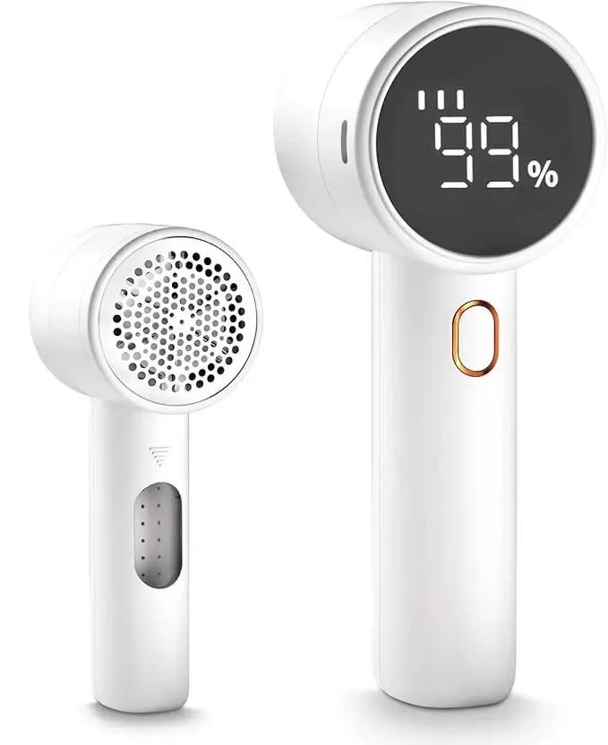 [GOLD] ReNewa – Rechargeable Fabric Shaver with LED Display - Image 8
