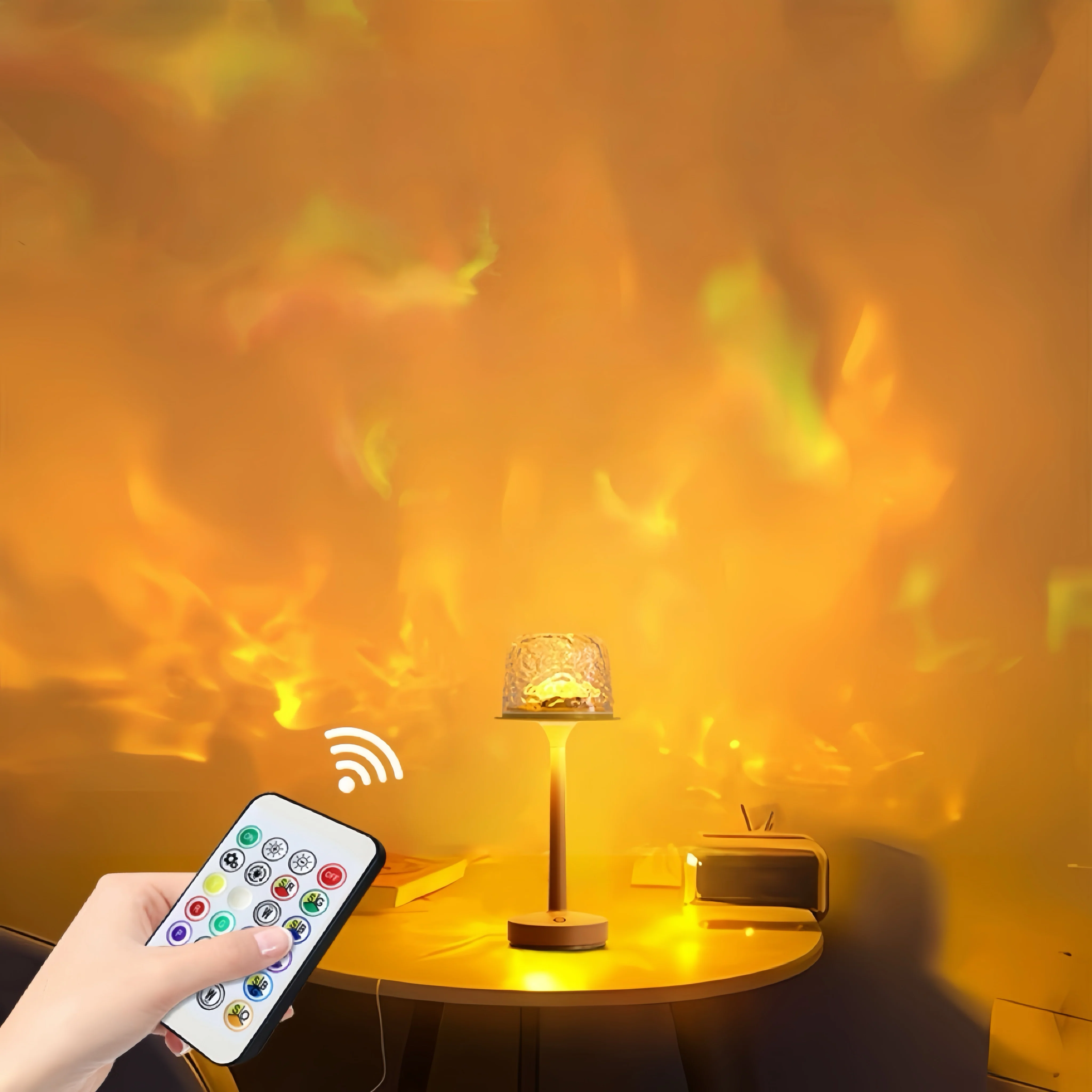 [GOLD] RippleGlow Dual-Mode Ambient Lamp - Image 6