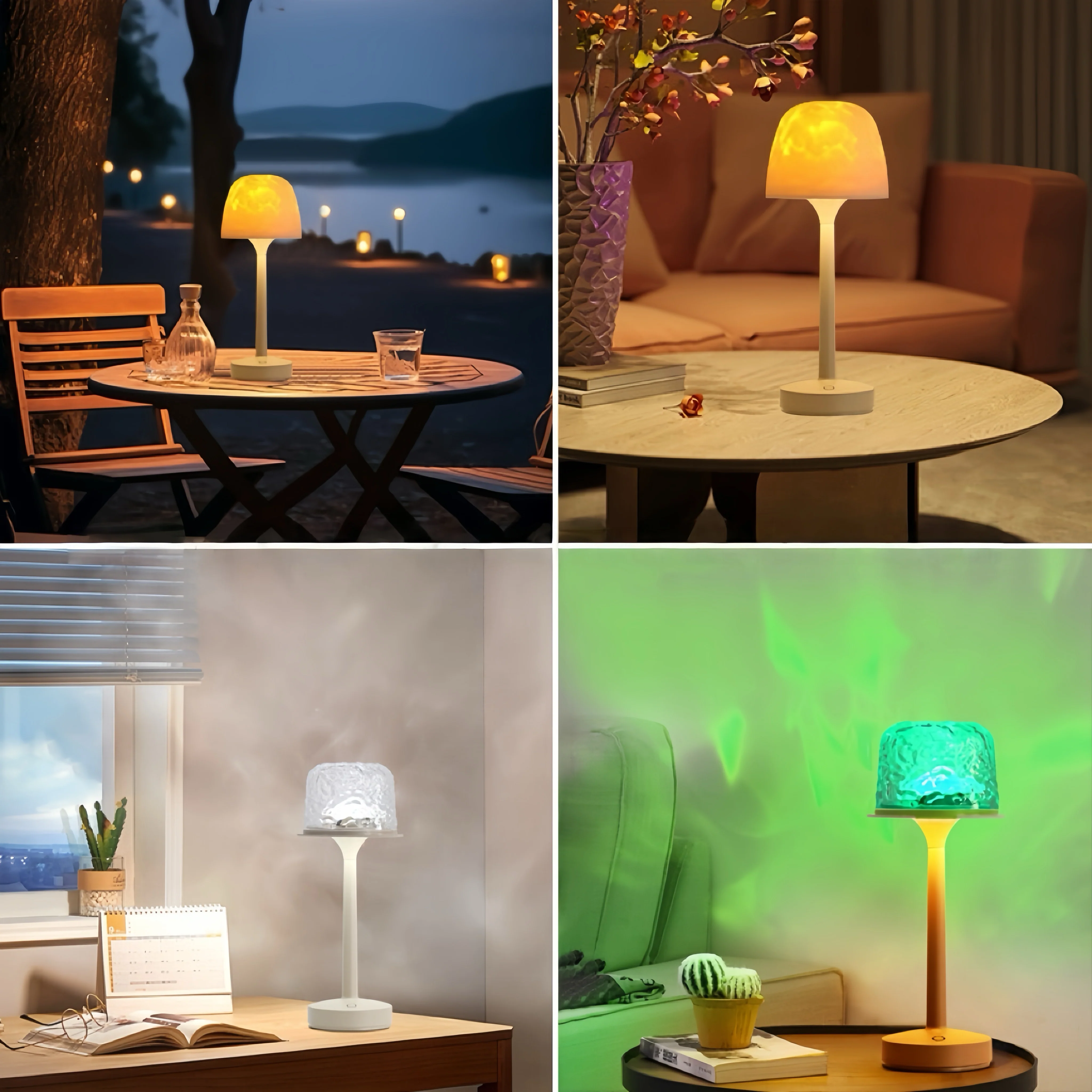 [GOLD] RippleGlow Dual-Mode Ambient Lamp - Image 9