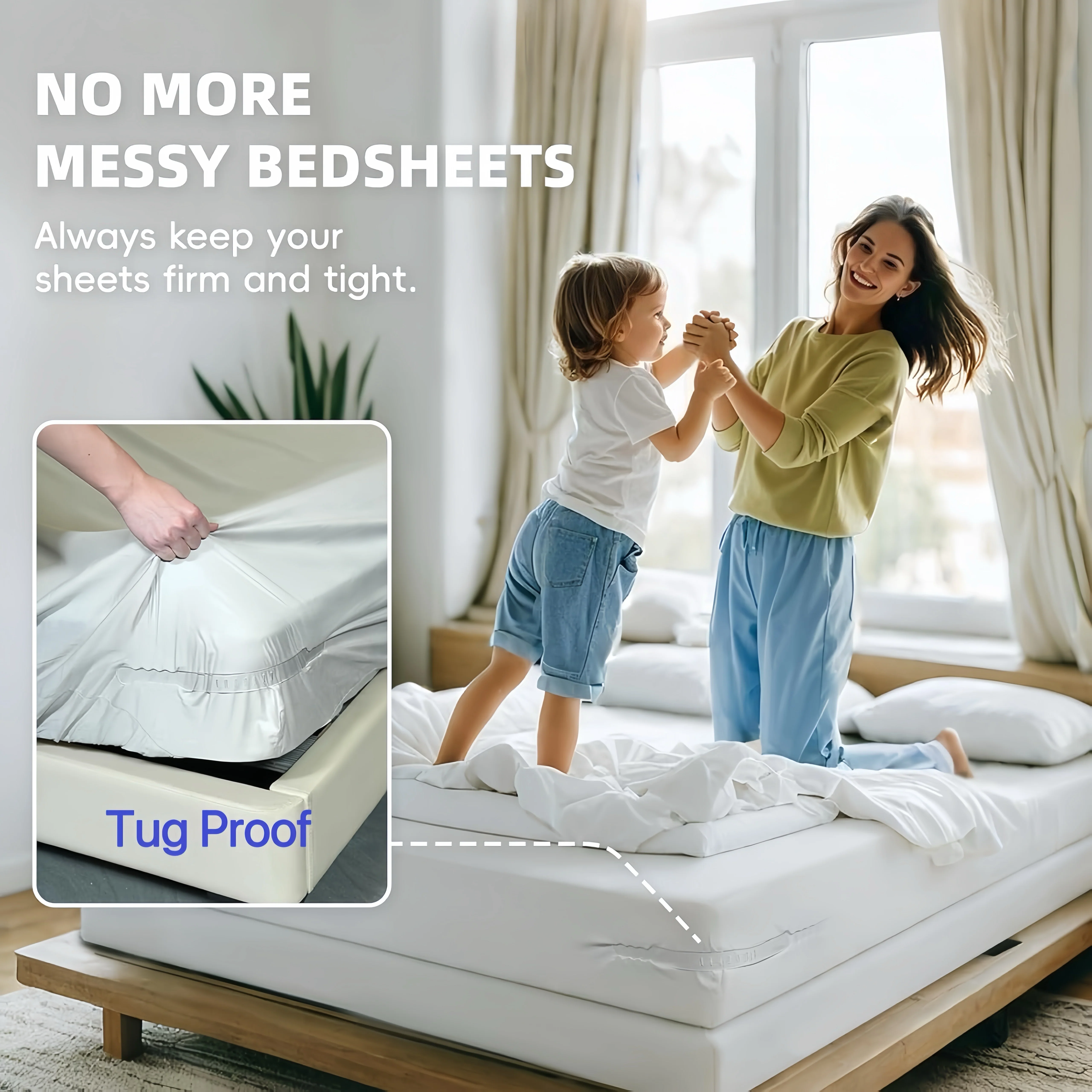[GOLD] SheetSecure Lock - Keep Your Bed Tidy & Comfortable - Image 5