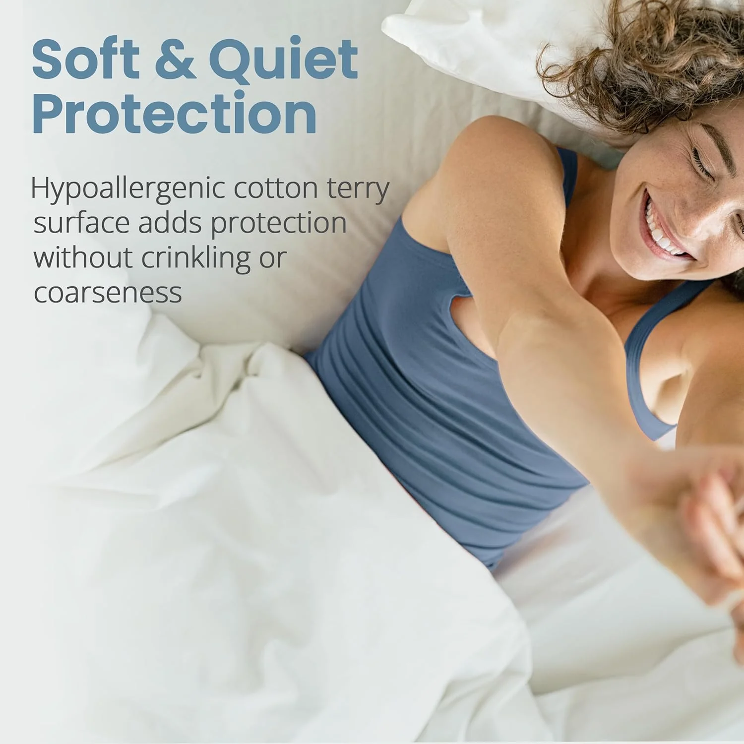 SleepGuard Premium Cotton Waterproof Mattress Protector - Image 10