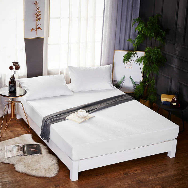 SleepGuard Premium Cotton Waterproof Mattress Protector - Image 12
