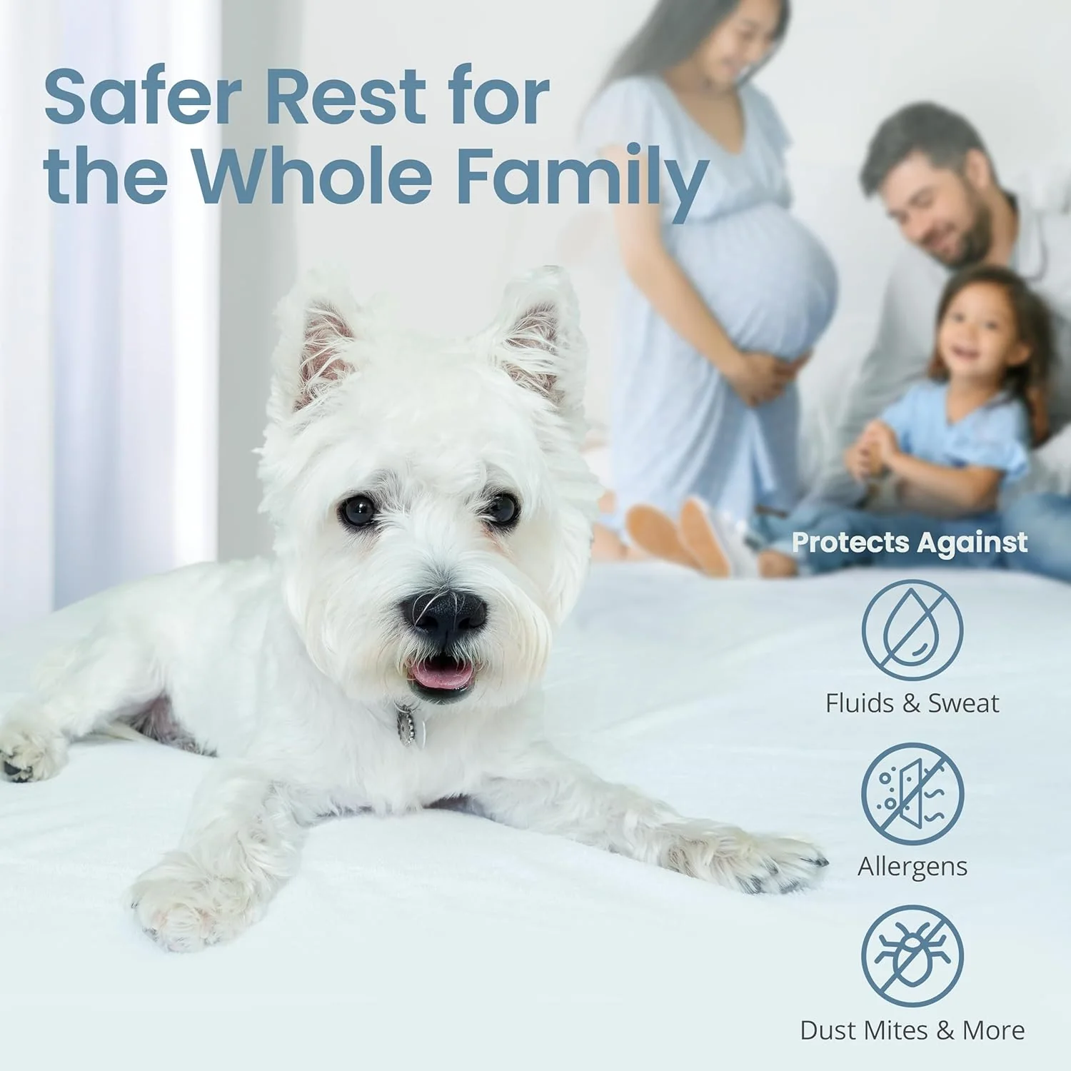 SleepGuard Premium Cotton Waterproof Mattress Protector - Image 8