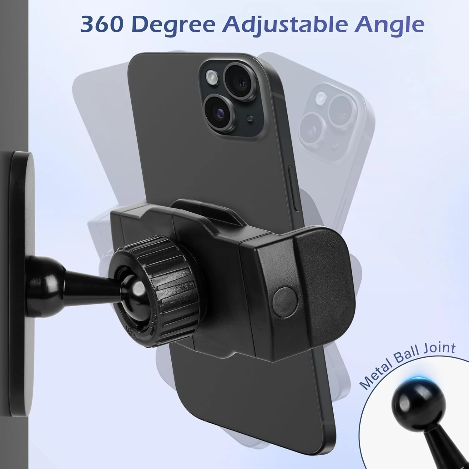 [GOLD] SlyFlex 360 Magnetic Phone Mount - Image 4