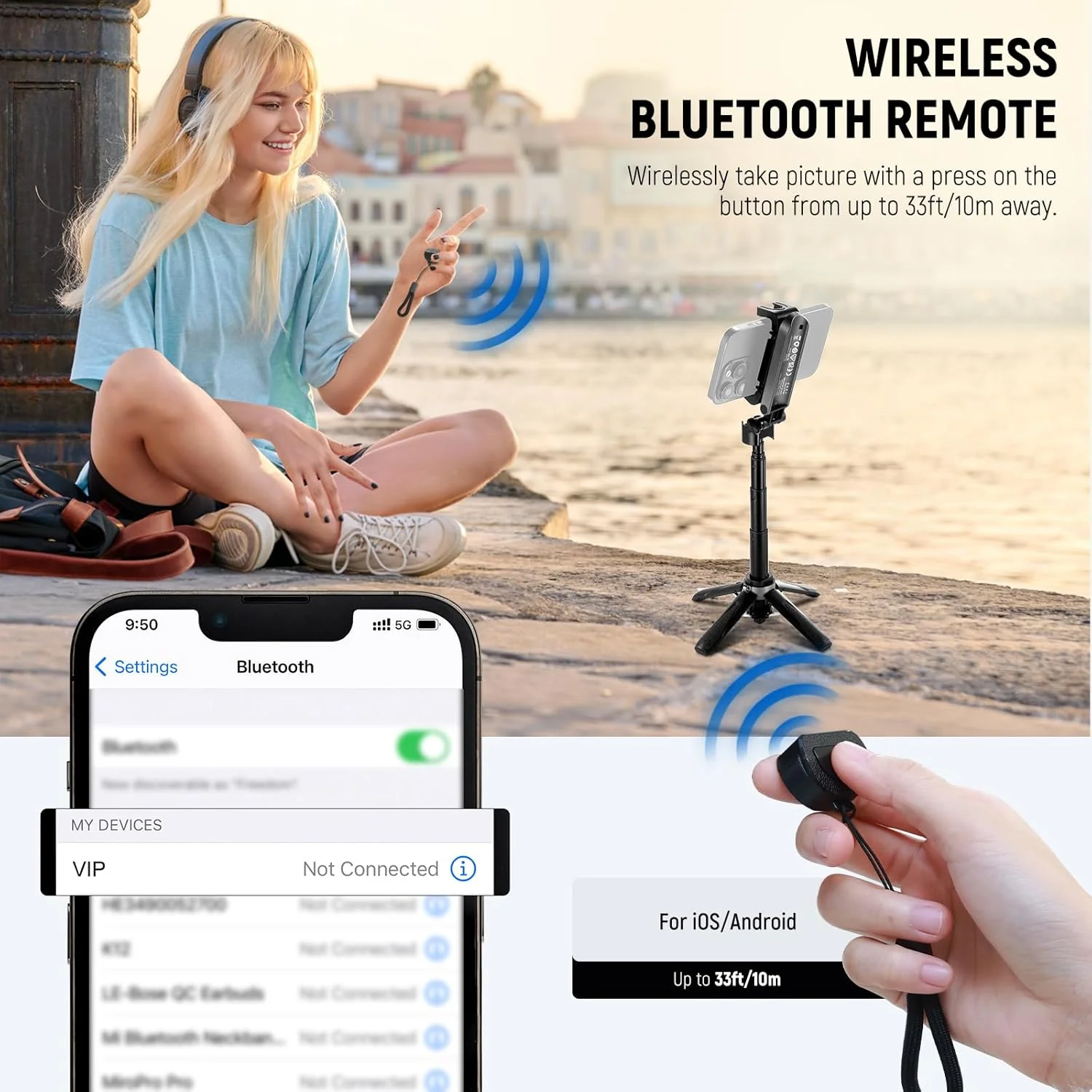 [GOLD] SnapPro 3-in-1 Creator Stick – Tripod, Selfie, Grip - Image 6