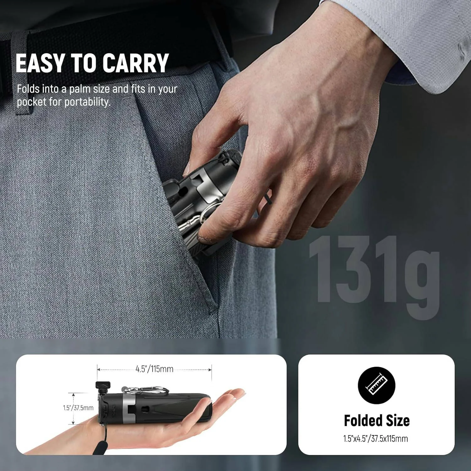 [GOLD] SnapPro 3-in-1 Creator Stick – Tripod, Selfie, Grip - Image 7