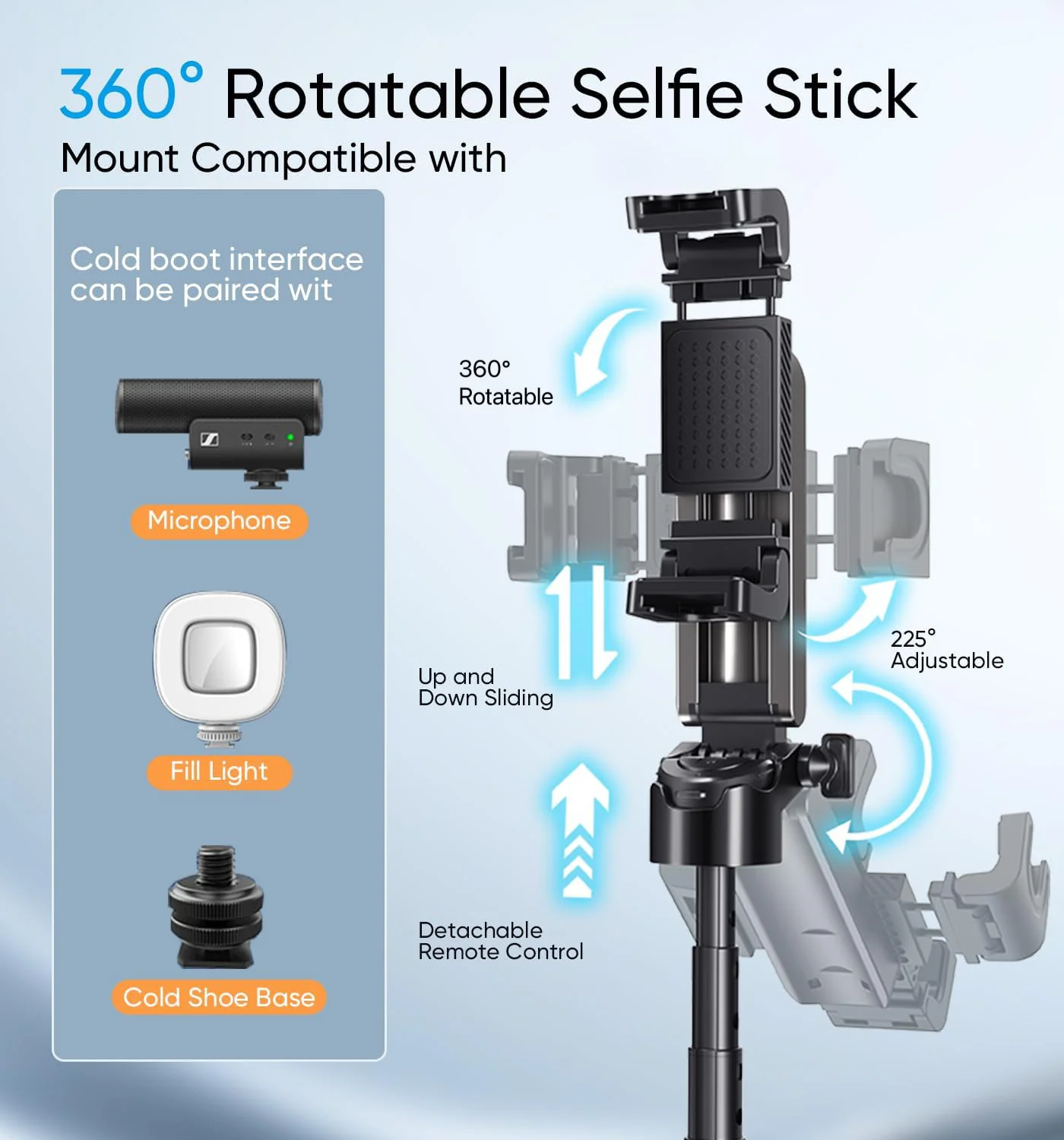 [GOLD] SnapPro 3-in-1 Creator Stick – Tripod, Selfie, Grip - Image 8