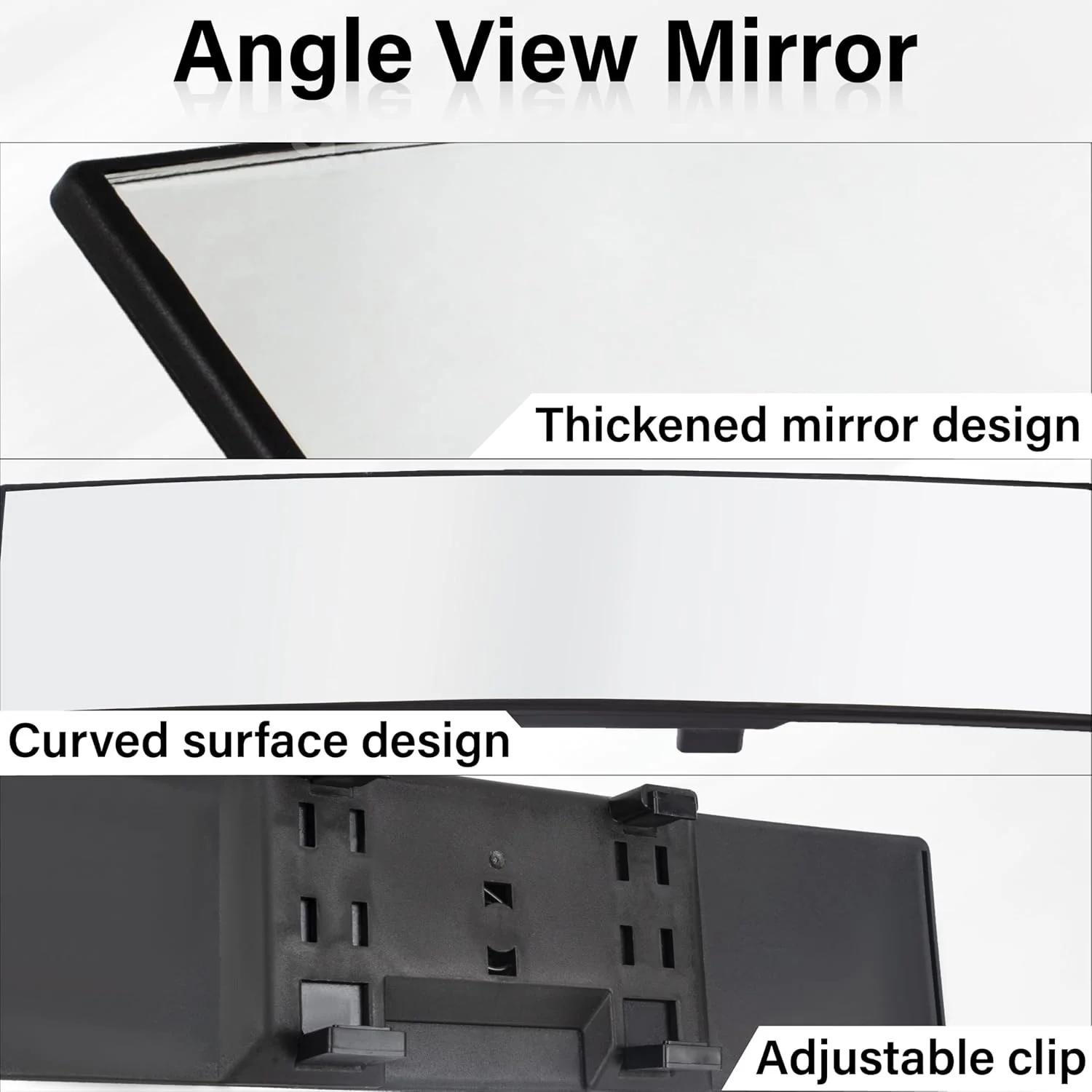 [GOLD] SnapView Panoramic Clip-On Rearview Mirror - Image 5