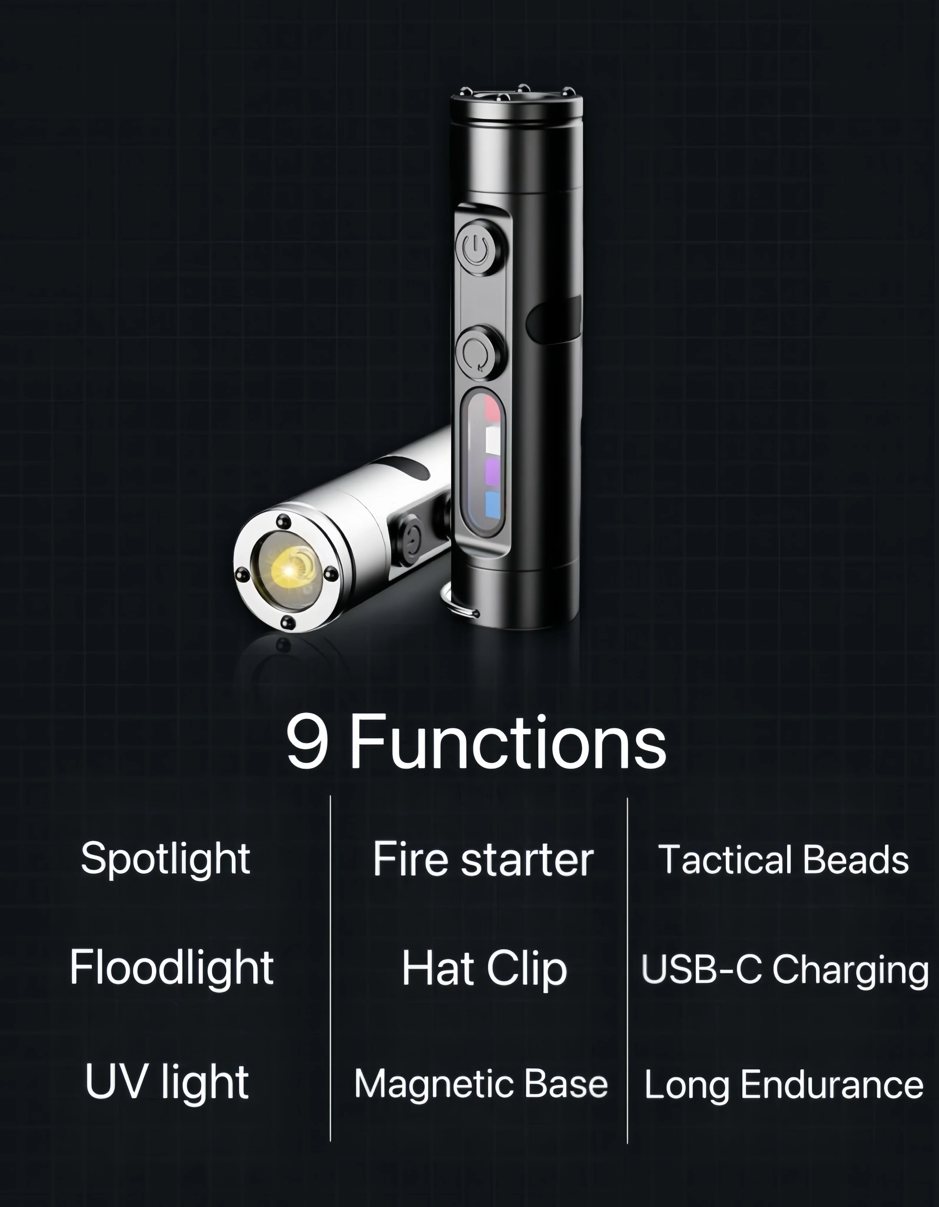 [GOLD] TacLite Mini – The Ultimate Everyday Micro Tool Flashlight - Image 10