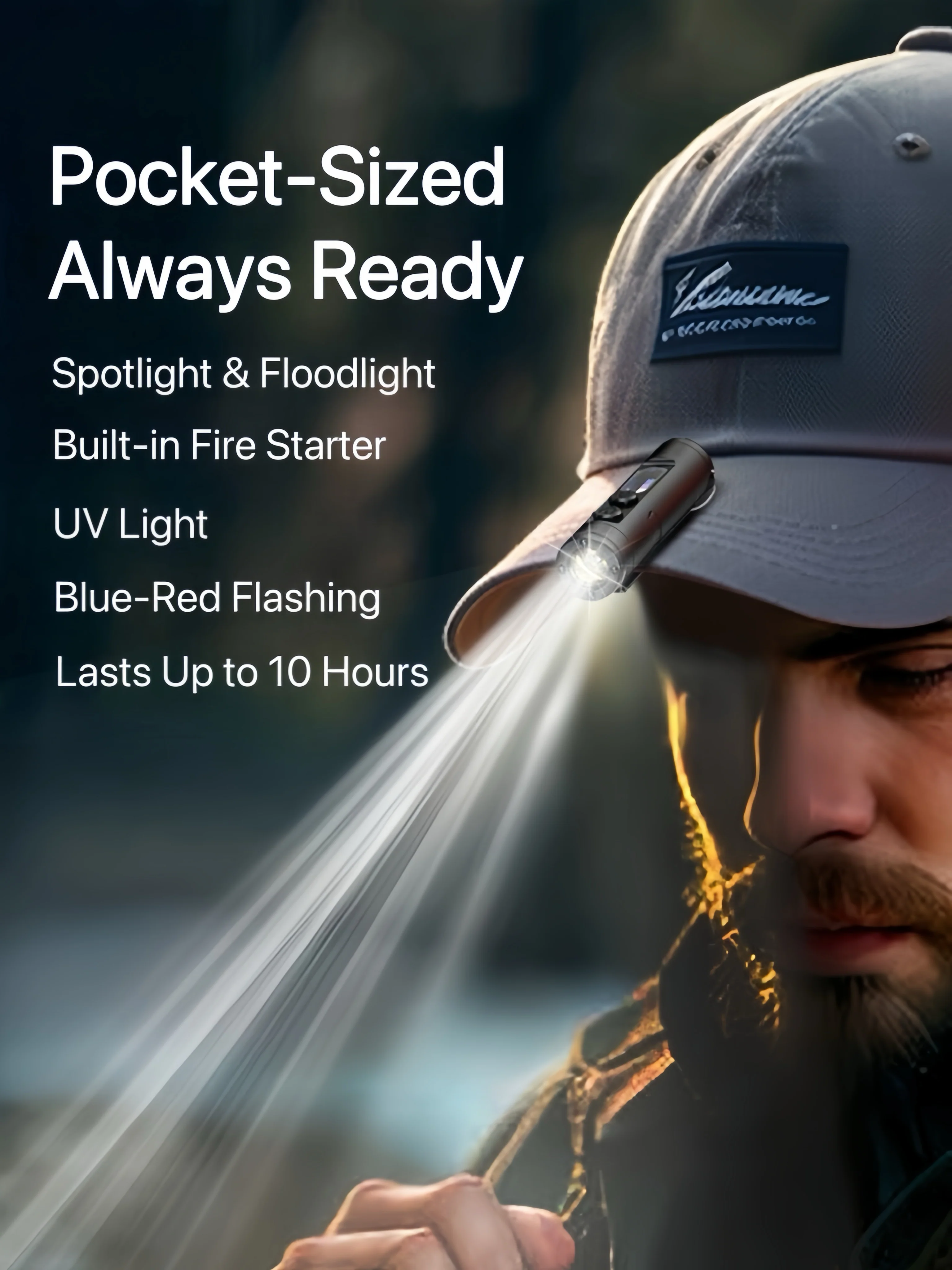 [GOLD] TacLite Mini – The Ultimate Everyday Micro Tool Flashlight - Image 2