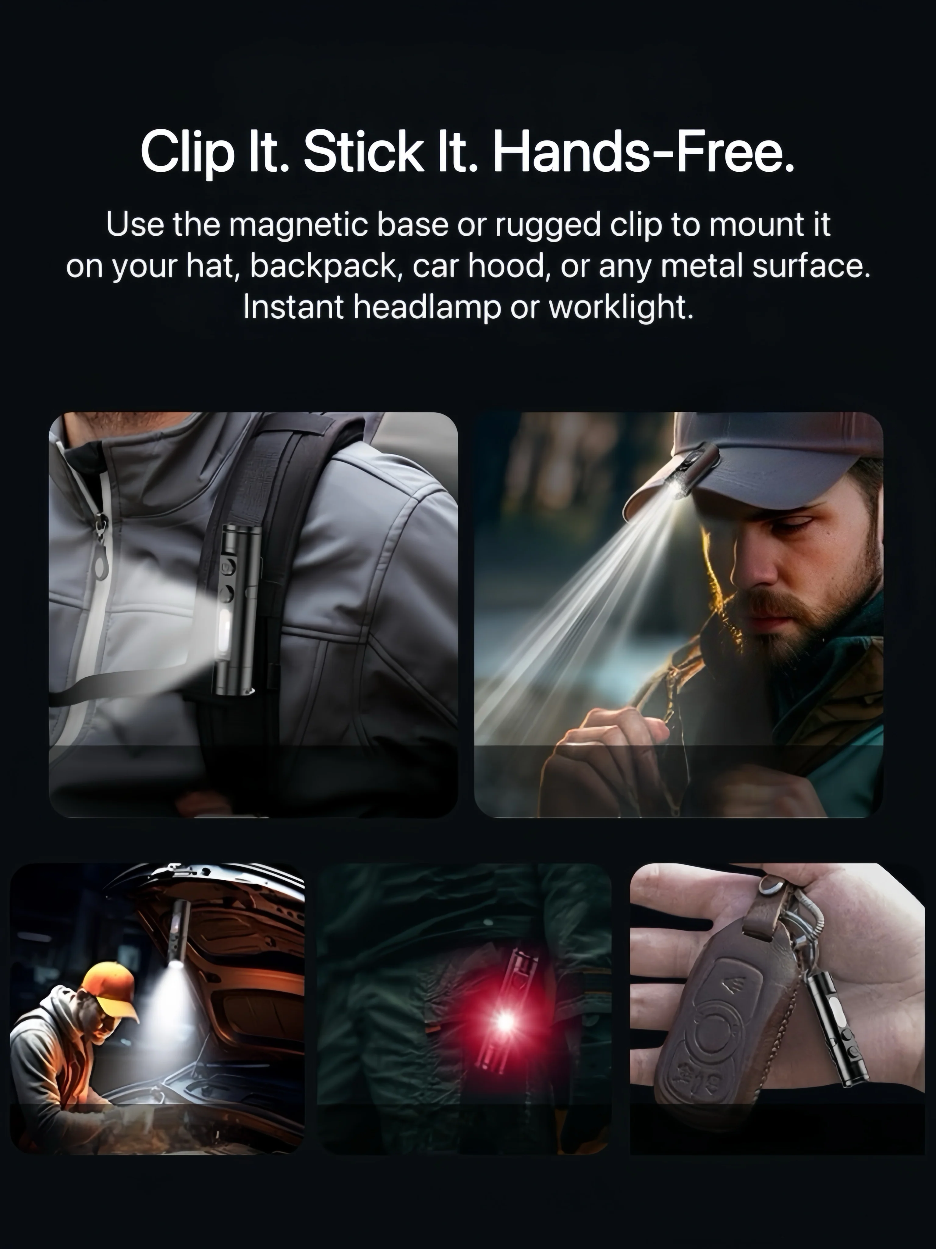 [GOLD] TacLite Mini – The Ultimate Everyday Micro Tool Flashlight - Image 5