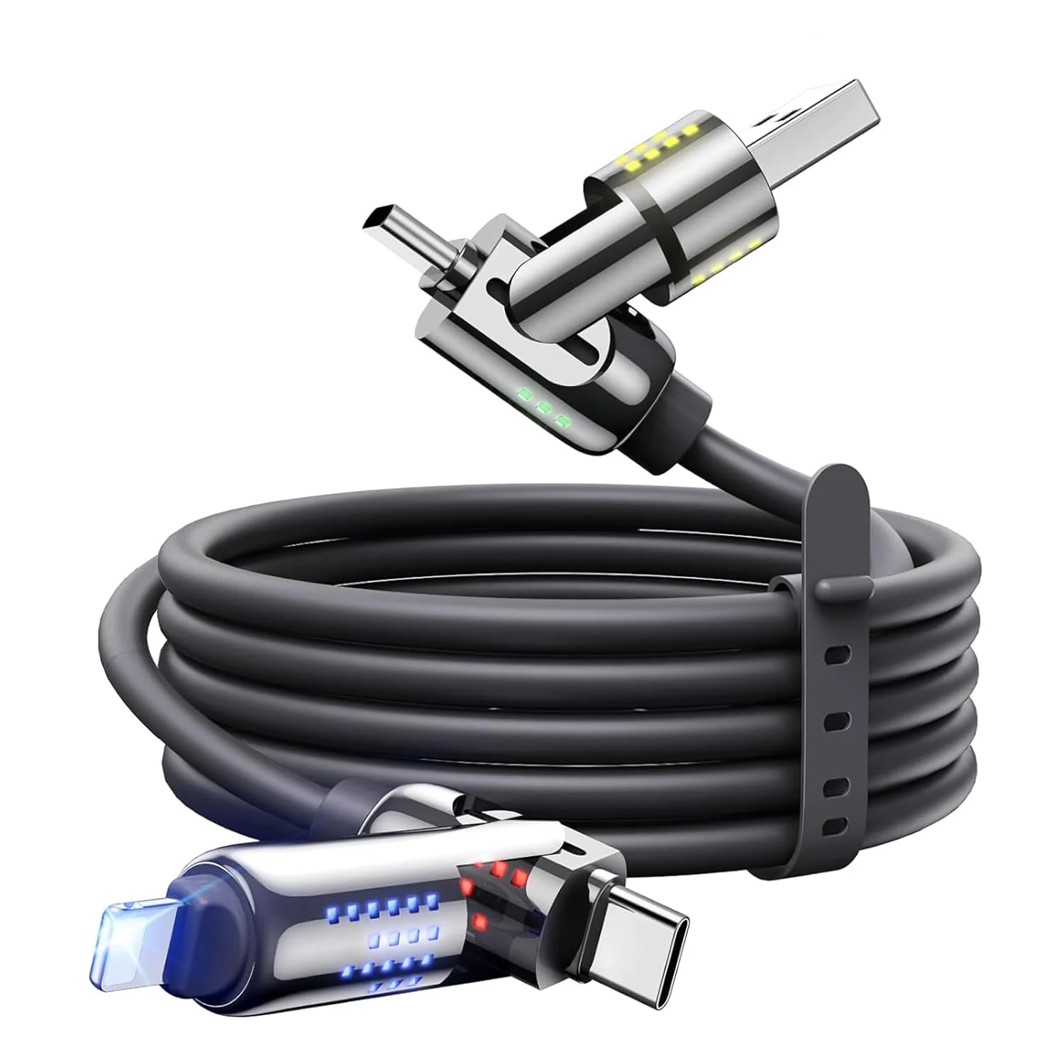[GOLD] UniCore 240W 4-in-1 Fast Charging Cable – One Cable for Every Device - Image 10